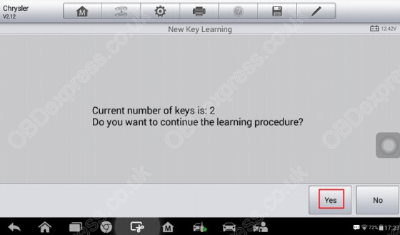 how to conduct 2004 2007 Chrysler Key Learning on IM100 301 - How to conduct 2004-2007 Chrysler Key Learning on Auro OtoSys IM100 - how-to-conduct-2004-2007-Chrysler-Key-Learning-on-IM100-30