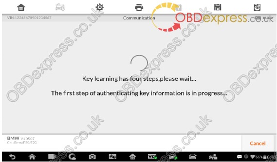 im600 bmw key learning 291 - How to conduct BMW key learning with Auro OtoSys IM600 Smart Mode and Expert Mode - im600-bmw-key-learning-29