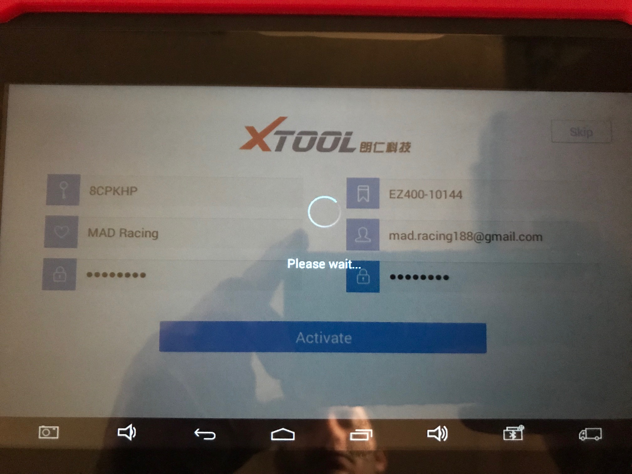 Xtool EZ400 activation not work, How to do?