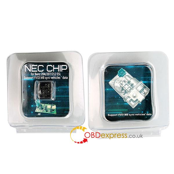 transponder nec chips benz vvdi 1 - Transponder A2C-45770 A2C-52724 NEC chips for Benz W204 207 212 ESL ELV - transponder-nec-chips-benz-vvdi-1