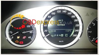 w209 change mileage via obd with digiprog 3 7 - Adjust Odometer for Mercedes-Benz  W204 2009 with Digiprog III Digiprog3 Odometer Master - w209-change-mileage-via-obd-with-digiprog-3-7