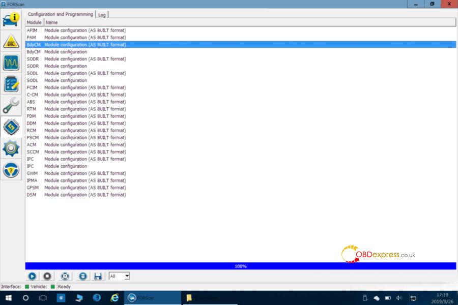 FORScan Windows 10 03 900x600 - Ford F150 diagnostic: IDS vs UCDSYS vs ForScan vs FoCCCus - Ford F150 diagnostic: IDS vs UCDSYS vs ForScan vs FoCCCus