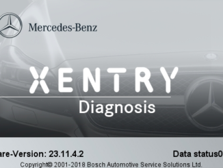 Mercedes-Benz Xentry.OpenShell.XDOS 2018.09 (18.9.4)