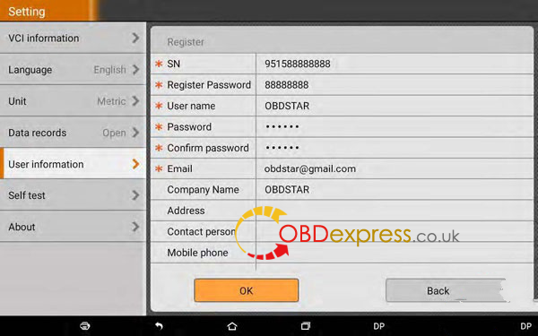 obdstar dp plus registration 06 600x375 - How to Register OBDSTAR X300 DP Plus X300 PAD2 - How to Register OBDSTAR X300 DP Plus X300 PAD2