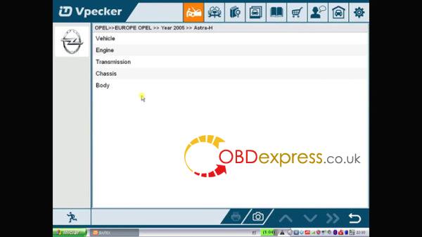 vpecker diagnose opel astra h 08 600x337 - How does Vpecker diagnose Opel Astra H ? - How does Vpecker diagnose Opel Astra H ?