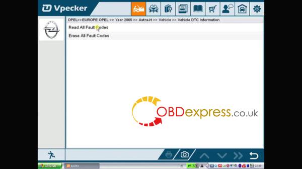 vpecker diagnose opel astra h 09 600x337 - How does Vpecker diagnose Opel Astra H ? - How does Vpecker diagnose Opel Astra H ?
