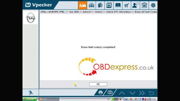 vpecker diagnose opel astra h 21 600x337 - How does Vpecker diagnose Opel Astra H ? - How does Vpecker diagnose Opel Astra H ?