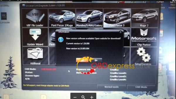 universal can diagnostic system v1 26 008 cant find the cable 03 600x338 - Solution to Universal Can Diagnostic system V1.26.008 can't find the cable - Solution to Universal Can Diagnostic system V1.26.008 can't find the cable
