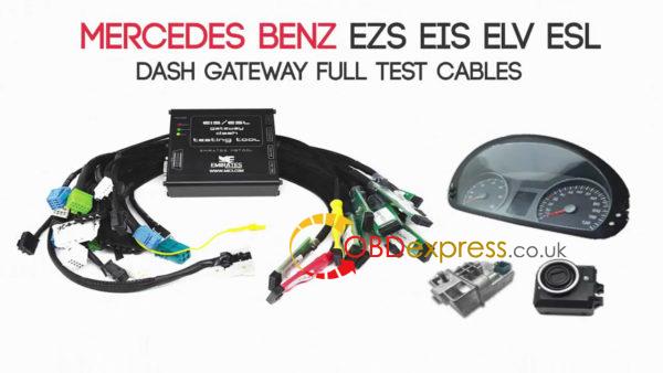 mercedes benz ez eis elv esl dash gateway full test cable 01 600x338 - How to use Mercedes EZS EIS ELV ESL Dash Gateway Test Cable Kit. - How to use Mercedes EZS EIS ELV ESL Dash Gateway Test Cable Kit.