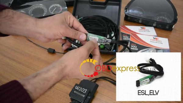 mercedes benz ez eis elv esl dash gateway full test cable 16 600x338 - How to use Mercedes EZS EIS ELV ESL Dash Gateway Test Cable Kit. - How to use Mercedes EZS EIS ELV ESL Dash Gateway Test Cable Kit.
