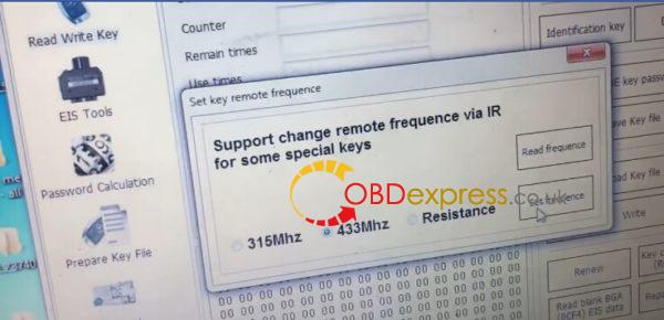 vvdi mb keydiy change mercedes remote 315mhz and 433mhz 06 600x290 - How to change Mercedes remote frequency from 315mhz to 433mhz? - How to change Mercedes remote frequency from 315mhz to 433mhz?
