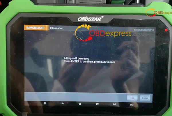 landRover discovery 4 key programming with x300 dp plus 10 600x405 - OBDSTAR X300 DP PLUS Program LandRover Discovery 4 Smart Key All Key Lost - OBDSTAR X300 DP PLUS Program LandRover Discovery 4 Smart Key All Key Lost