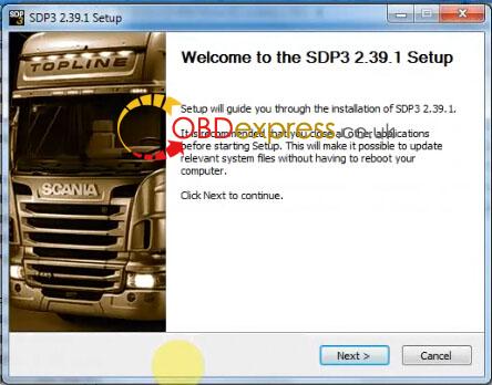 scania sdp3 windows7 install 5 - Scania SDP3 v2.39.1 All Info:App + Driver + Patch Download, Install, Activate, Crack, VCI 3 Update - scania-sdp3-2.93.1-windows7-install-5