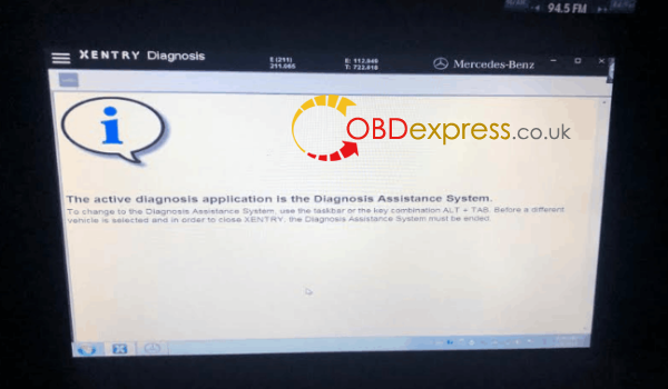 xentry v2019 3 connect manually successfully 01 600x350 - (Solved) DOIP Xentry V2019.3 not connect automatically Mercedes Benz E320 2005 - (Solved) DOIP Xentry V2019.3 not connect automatically Mercedes Benz E320 2005