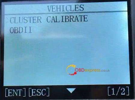 OBDSTAR MT401 volkswagen polo 6R Mileage correction 3 - How to use OBDSTAR MT401 / X300M change mileage for 2011 VW Polo 6R - OBDSTAR-MT401-volkswagen-polo-6R-Mileage-correction-3
