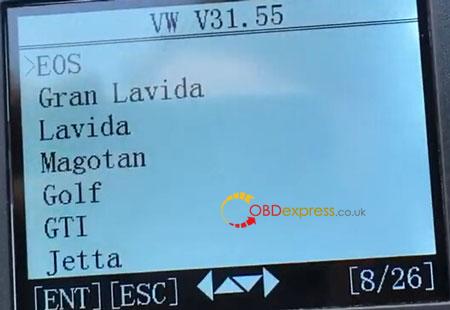 OBDSTAR MT401 volkswagen polo 6R Mileage correction 8 - How to use OBDSTAR MT401 / X300M change mileage for 2011 VW Polo 6R - OBDSTAR-MT401-volkswagen-polo-6R-Mileage-correction-8