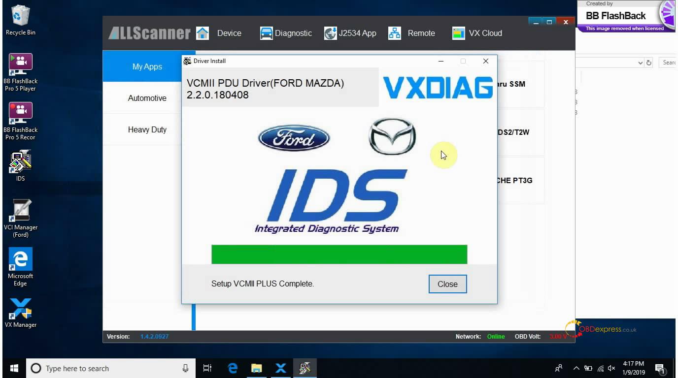 ford vcm ids software activation code