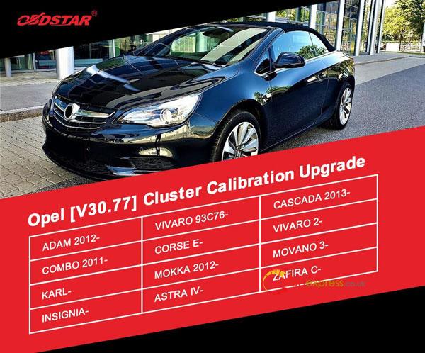 obdstar opel 30.77 odometer - How To Change Mileage For OPEL With OBDSTAR X300 DP PLUS - obdstar-opel-30.77-odometer