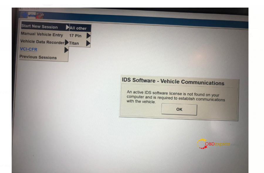 ford ids3 software license is not found solution 02 900x592 - (Fixed) Ford IDS license not found & Quickloader license expired - (Fixed) Ford IDS license not found & Quickloader license expired
