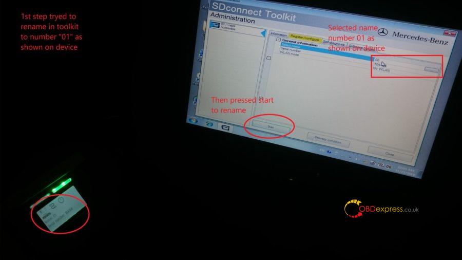 mb sd c4 plus has no signal 04 900x506 - MB SD C4 Plus has no signal, how to solve? - MB SD C4 Plus has no signal, how to solve?