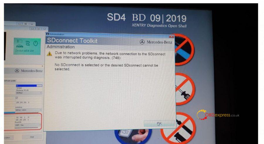 network connection to the sdconnect was interrupted 04 900x492 - (Fixed) SD C4 2019.9 error "the network connection to the SDconnect was interrupted" - (Fixed) SD C4 2019.9 error "the network connection to the SDconnect was interrupted"