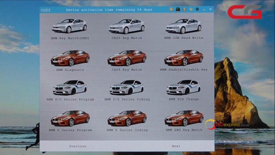 CG نرم افزار Cgdi ها Bmw تنظیم 2014 BMW X5 مسافت پیموده شده 21