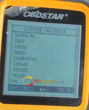 x300m mileage correction vw 5 - How to correct the mileage of VW with OBDSTAR 300M? - X300m Mileage Correction Vw 5