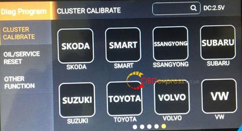 obdstar odo master 3 configurations 06 - How to choose OBDSTAR ODO Master 3 configurations for different cars? - Obdstar Odo Master 3 Configurations 06