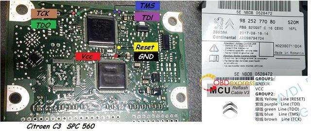 Citroen C3 spc560 06 - Will VVDI Prog Read SPC560 Chip? - Citroen C3 Spc560 06