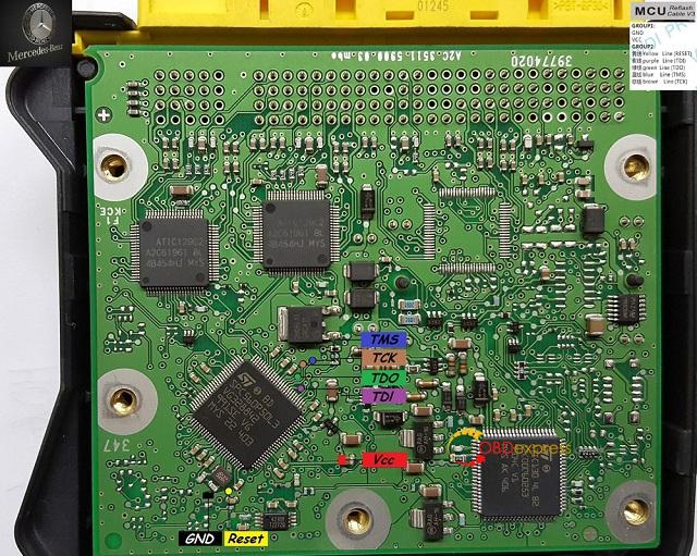 MB W222 SRS SPC560P5 jtag 07 - Will VVDI Prog Read SPC560 Chip? - MB W222 SRS SPC560P5 Jtag 07