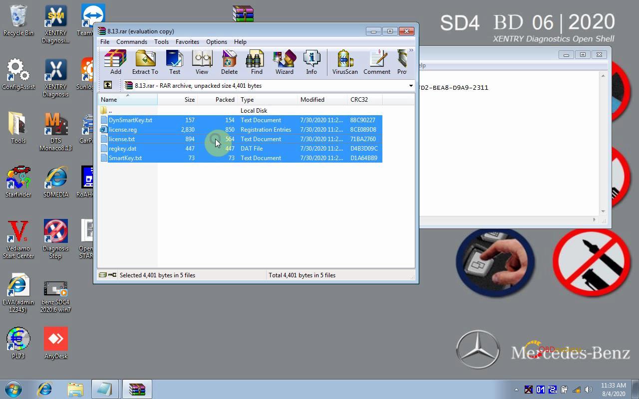 activate 2020 06 star diagnostic 10 - How to activate 2020.06 Star diagnostic Xentry, DTS & EPC/WIS? - Activate 2020 06 Star Diagnostic 10