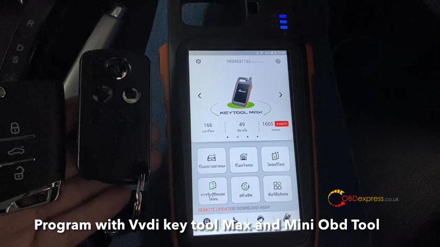 vvdi key too max min obd program honda civic 06 - VVDI Key Tool Max + Mini OBD program Honda Civic: perfectly -