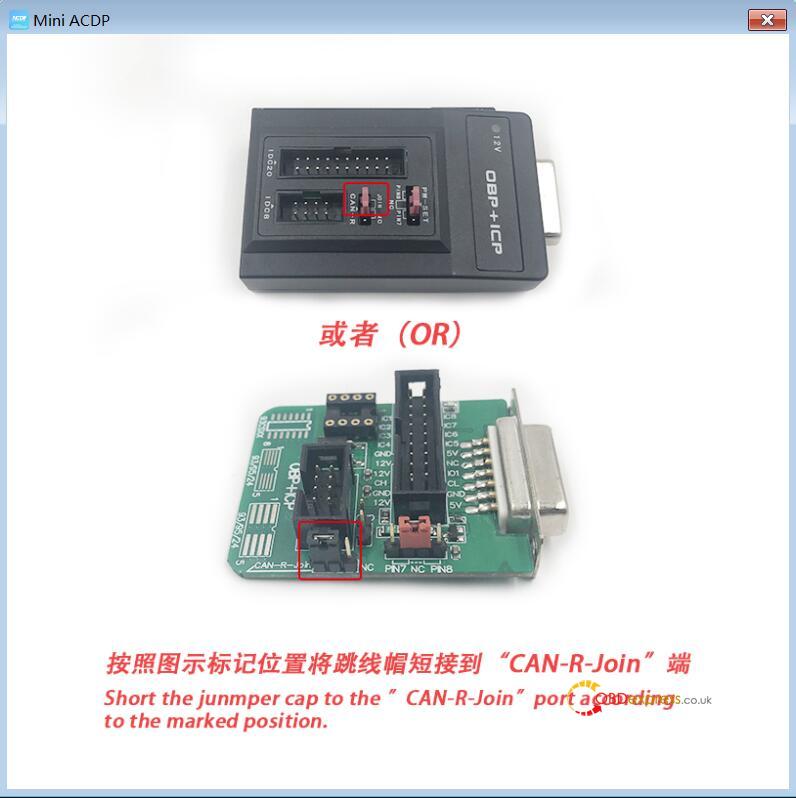 yanhua acdp mini read msd80 msd802 dme isn 03 - Yanhua ACDP Mini Read Write MSD80 / MSD802 DME ISN -