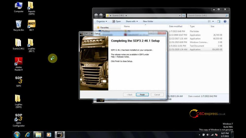 scania sdp3 2 46 1 installation 04 - Scania VCI3 SDP3 2.46.1 free download and Win7 installation -
