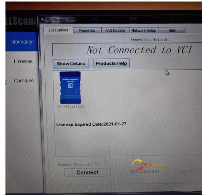 gds2 device no detected 5 - How to solve vxdiag gm gds prompt "No device detected" - Not connected to VCI
