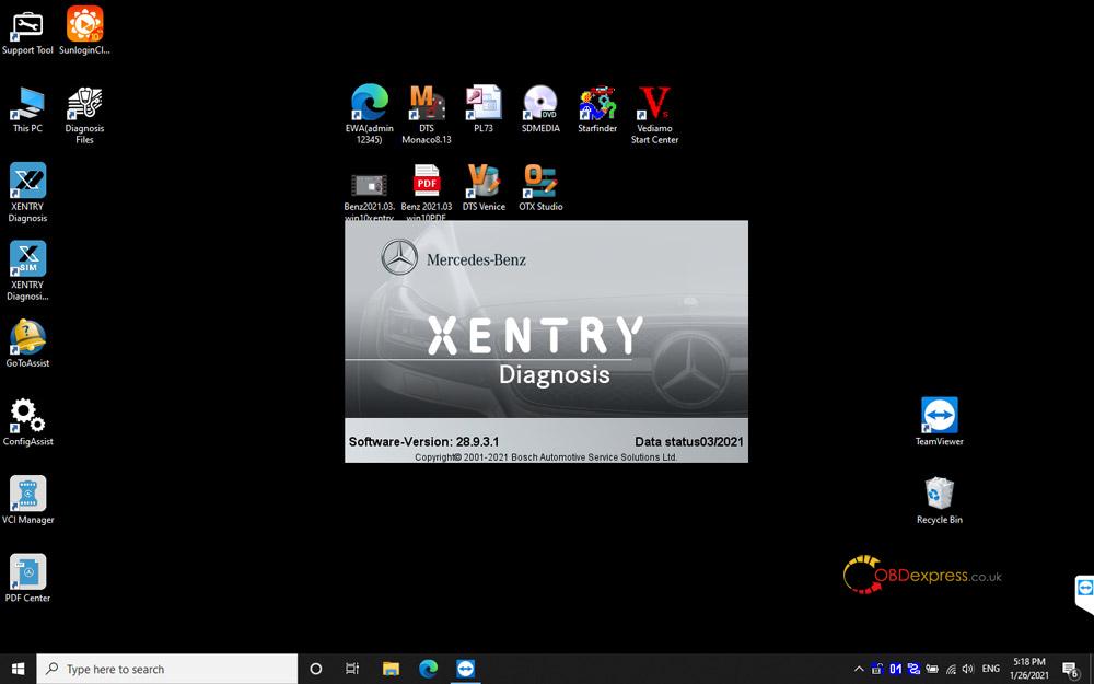xentry 2021 03 for c4 c5 02 - SD connect C4 C5 Xentry 03.2021: Benz 2020 OK, Win10 OK - Xentry 03.2021