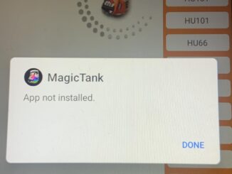 2M2 Magic Tank App not installed