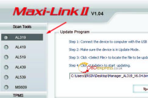 update via autel maxilink ii 12 - How to fix Autel AutoLink AL419 can't update v7.14 v4.33? - fix Autel AutoLink AL419 can't update v7.14 v4.33