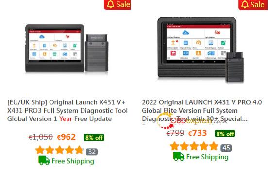 02 Launch X431 Pad V price - obdexpress.co.uk new year sale: what's worth buying? - Launch X431 Pad V price