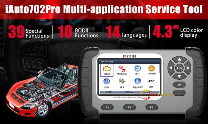 vident iauto702 pro battery reset 1 - Which Tool Can Reset Battery (BRT) for Most Cars? - Reset Battery (BRT) for Most Cars