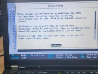 Computer Blue Stop Error Screen with GM MDI 2 Tool