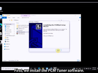 Use PCMTUNER Work With The Original Software