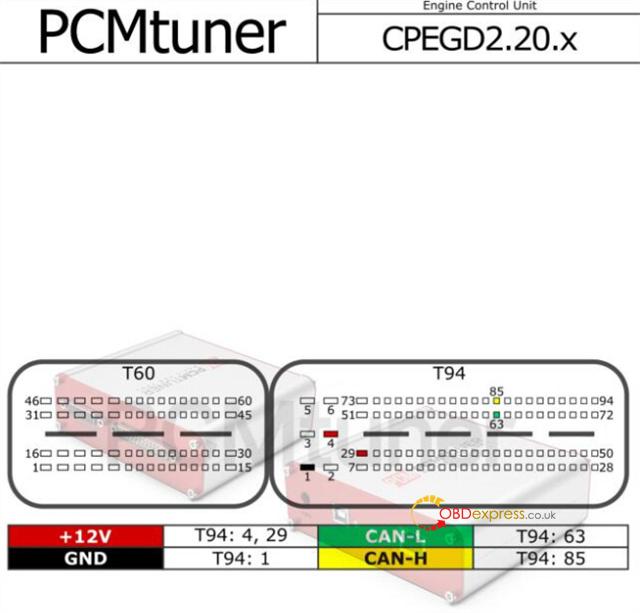 pcmtuner module 58 61 71 wiring diagrams 11 - PCMTuner Bench Not Working Solution+ Module 58 61 71 Wiring Diagrams - PCMTuner Bench Not Working Solution