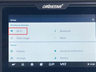 OBDSTAR P50 Airbag Reset Tool Registration and Upgrade Guide