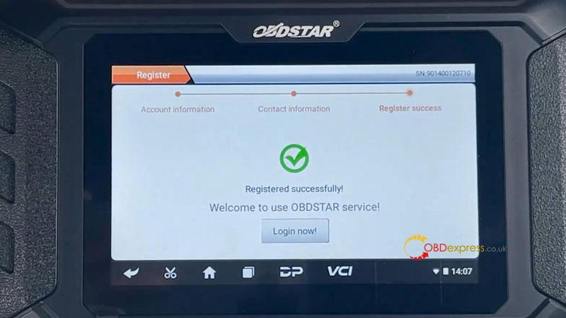 obdstar p50 airbag reset tool registration upgrade guide 7 - OBDSTAR P50 Airbag Reset Tool Registration & Upgrade Guide - OBDSTAR P50 Airbag Reset Tool Registration and Upgrade Guide