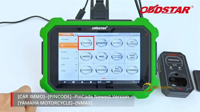3 ways to calculate moto pincode with obdstar x300 dp plus 2 - 3 Ways to Calculate MOTO Pincode with Obdstar X300 DP Plus - Calculate MOTO Pincode with Obdstar X300 DP Plus