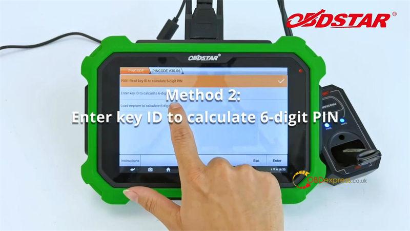 3 ways to calculate moto pincode with obdstar x300 dp plus 6 - 3 Ways to Calculate MOTO Pincode with Obdstar X300 DP Plus - Calculate MOTO Pincode with Obdstar X300 DP Plus