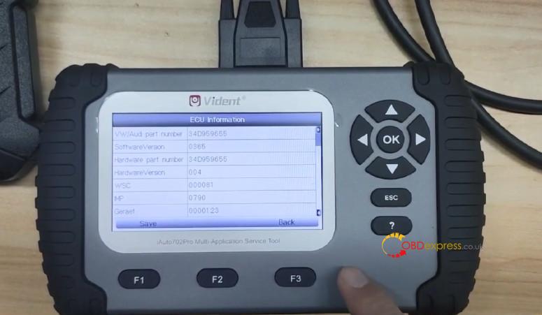 vw airbag diagnosis by godiag gt105 obd2 cable 4 - VW Airbag Diagnosis by Godiag + Vident/ Autel/ Launch/ OBDSTAR Tool - VW Airbag Diagnosis