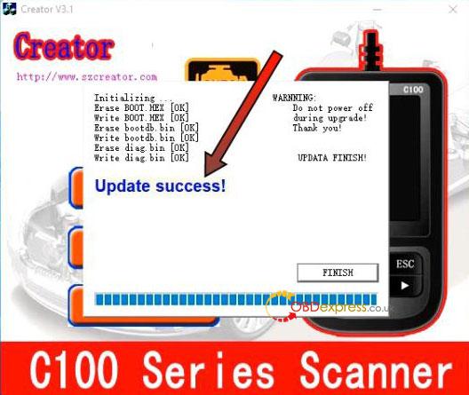 creator c110 bmw code reader upgrade instruction 9 - Creator C110+ BMW Code Reader Upgrade Instruction - Creator C110+ BMW Code Reader Upgrade Instruction