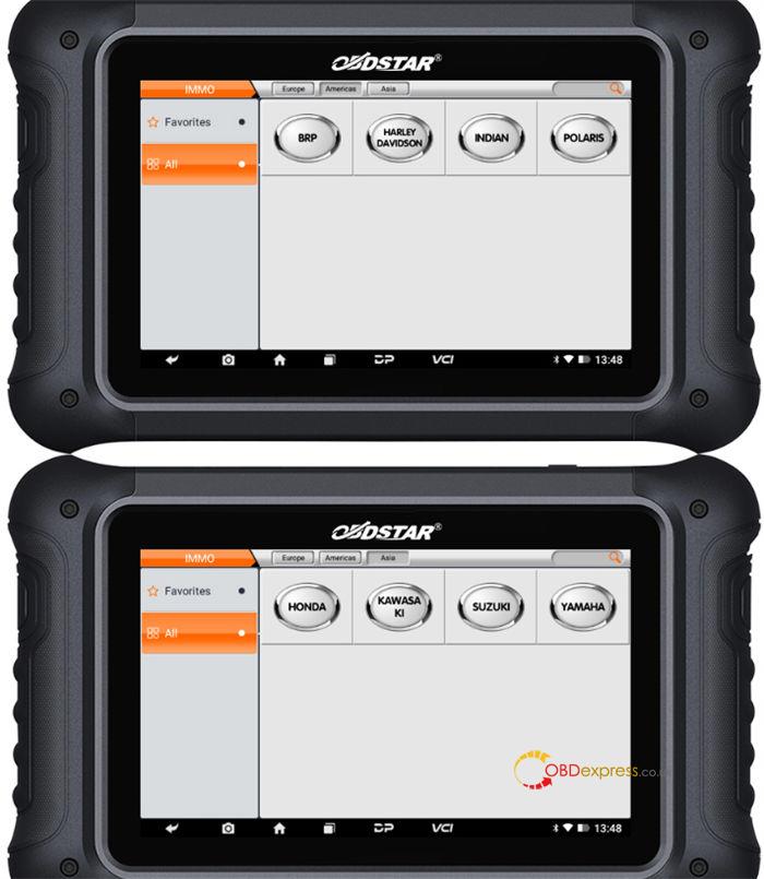 OBDSTAR MK70 user guide 4 - OBDSTAR MK70 User Guide: Main Feature, Vehicle Coverage, Menu Function Display - OBDSTAR MK70 User Guide